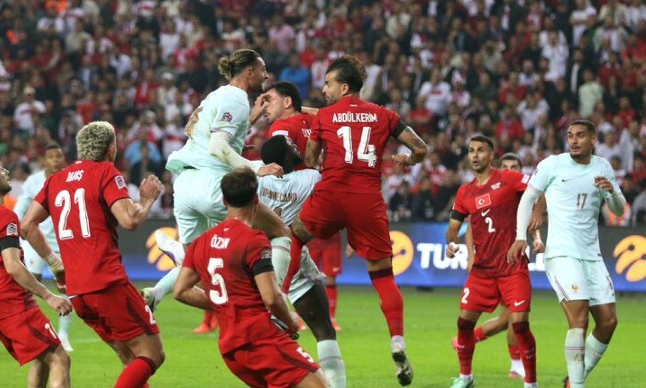 Milliler Kocaeli'de Fransa'ya mağlup oldu