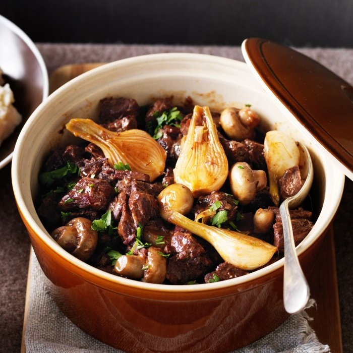 Sığır eti Bourguignon