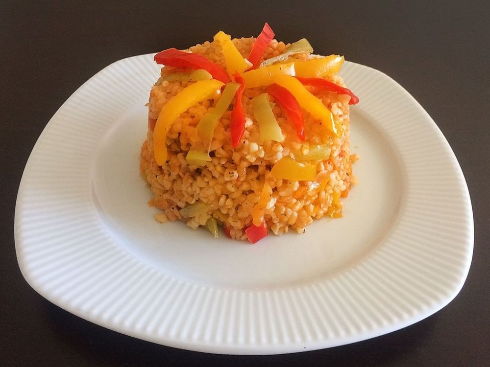 Sebzeli Bulgur Pilavı